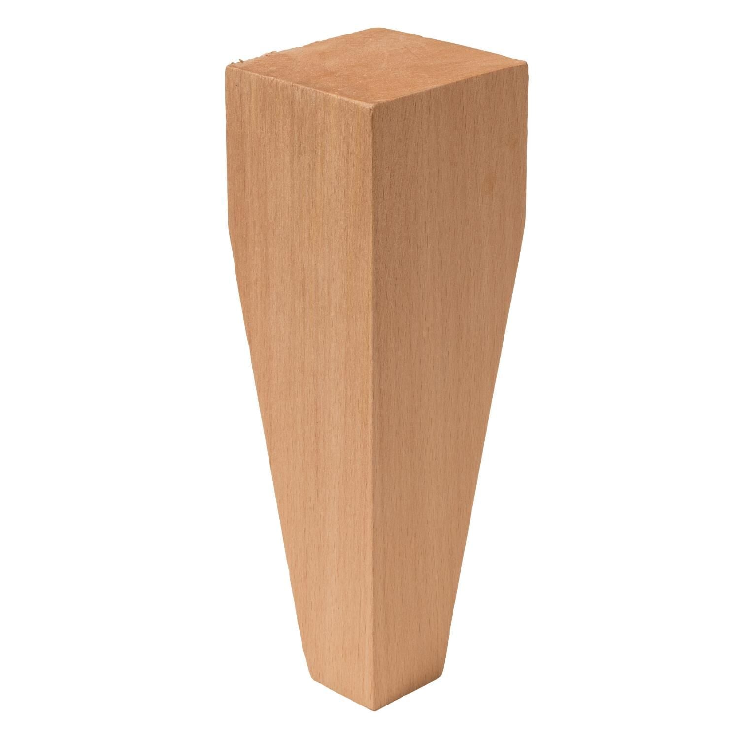 Torna Ahşap Ayak Komidin Dresuar Koltuk Ayağı Desenli 5x5x15 cm