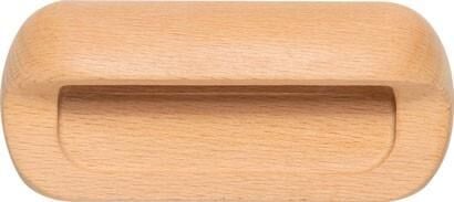 Ham Boyasız Kapı Çekmece Kapak Daire Topuz Kulp 110X50X21 mm T9