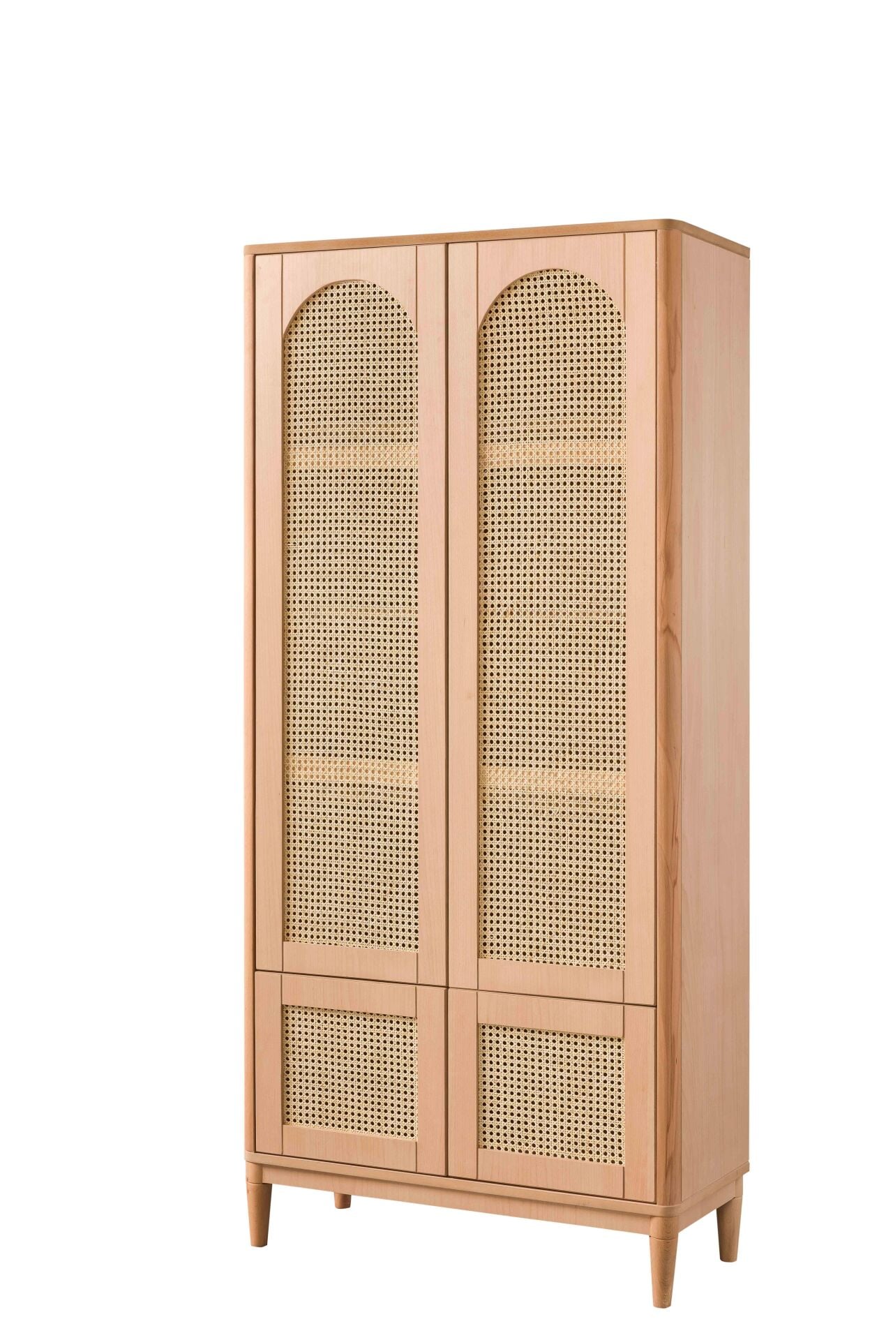 HASIRLI TOKYO KAPAKLI KITAPLIK 90X40X197