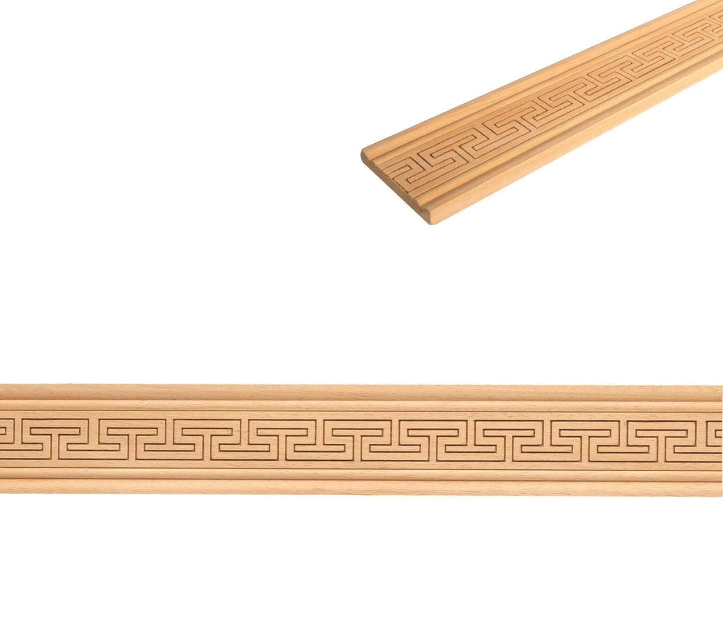Ayous Ahşap Çıta Boyanabilir Dekoratif Aksesuar 90x15mm MAC89