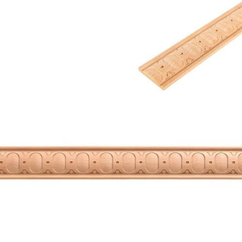 Kayın Çıta Baskılı Ahşap Desenli Dekoratif Aksesuar 50x11 mm-BC04